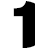 Zahl 1